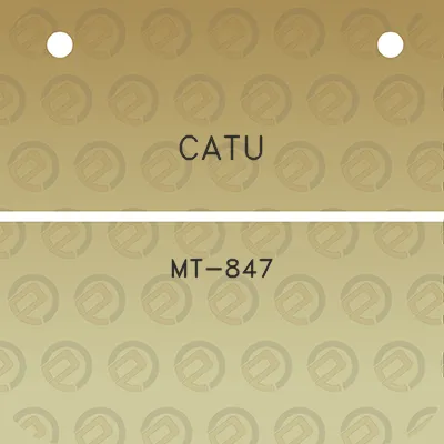 catu-mt-847