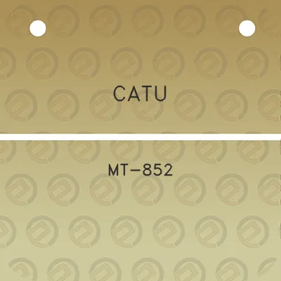 catu-mt-852