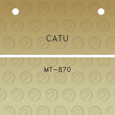 catu-mt-870