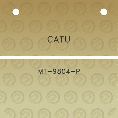 catu-mt-9804-p