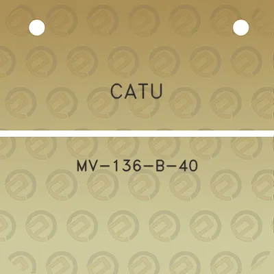 catu-mv-136-b-40