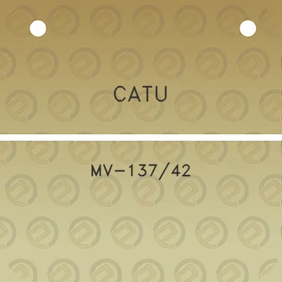 catu-mv-13742