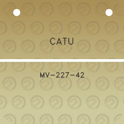 catu-mv-227-42