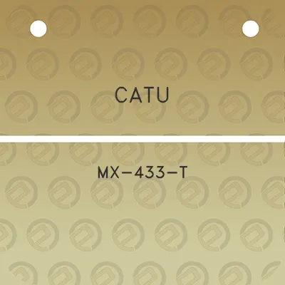 catu-mx-433-t