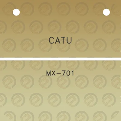 catu-mx-701