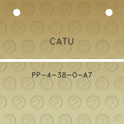 catu-pp-4-38-o-a7