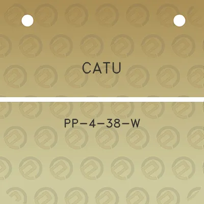 catu-pp-4-38-w