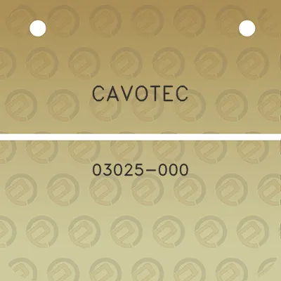 cavotec-03025-000