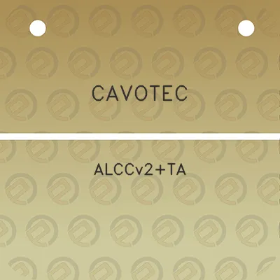 cavotec-alccv2ta