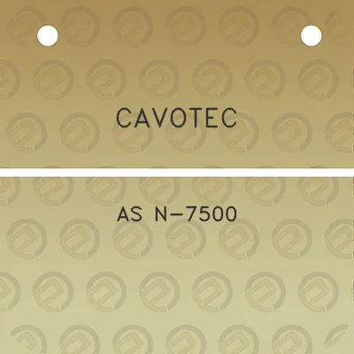 cavotec-as-n-7500