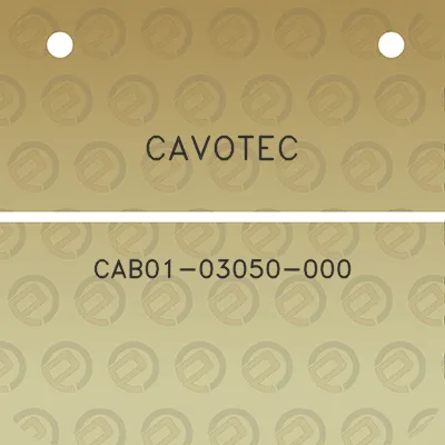 cavotec-cab01-03050-000