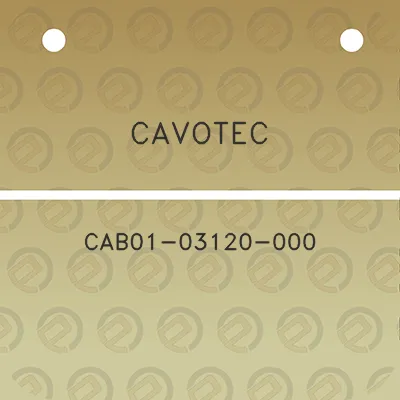 cavotec-cab01-03120-000