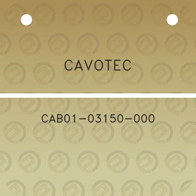 cavotec-cab01-03150-000