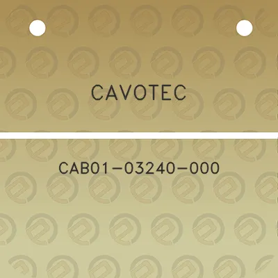 cavotec-cab01-03240-000