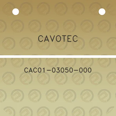 cavotec-cac01-03050-000