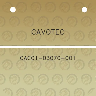 cavotec-cac01-03070-001