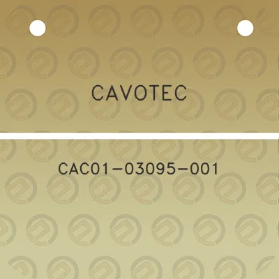 cavotec-cac01-03095-001