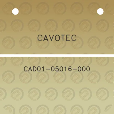 cavotec-cad01-05016-000