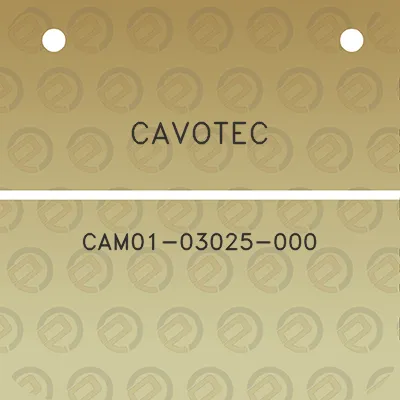 cavotec-cam01-03025-000