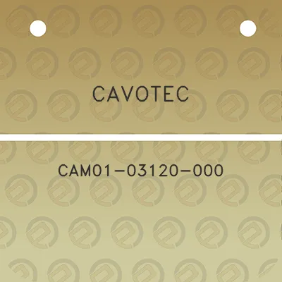 cavotec-cam01-03120-000