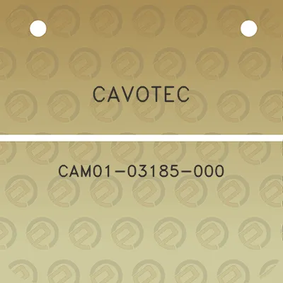 cavotec-cam01-03185-000