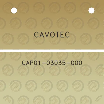 cavotec-cap01-03035-000