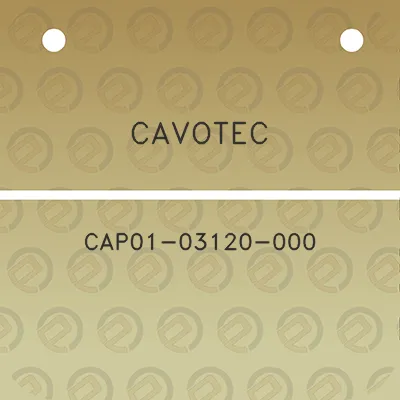 cavotec-cap01-03120-000