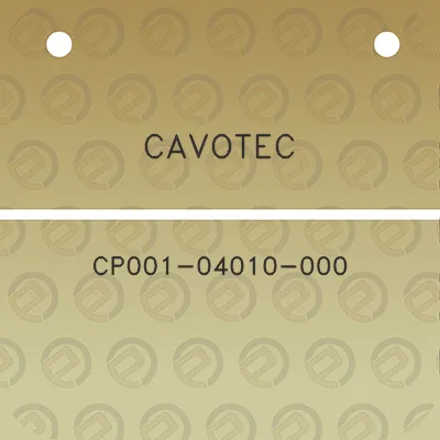 cavotec-cp001-04010-000