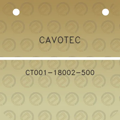 cavotec-ct001-18002-500