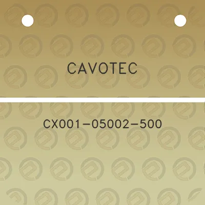 cavotec-cx001-05002-500