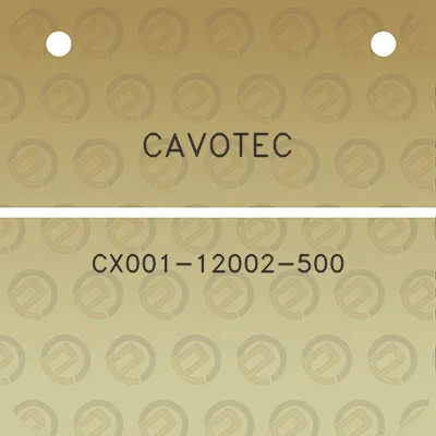 cavotec-cx001-12002-500