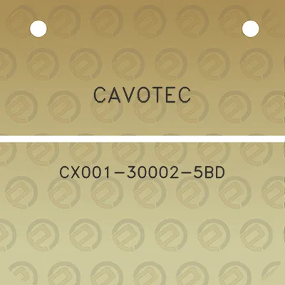 cavotec-cx001-30002-5bd