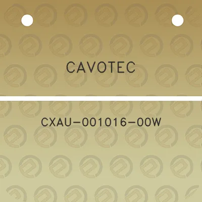 cavotec-cxau-001016-00w