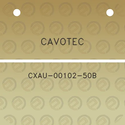 cavotec-cxau-00102-50b