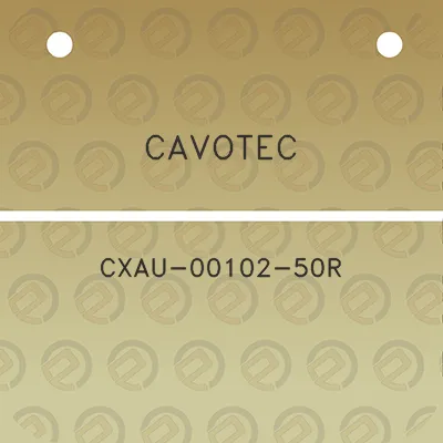 cavotec-cxau-00102-50r