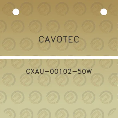 cavotec-cxau-00102-50w