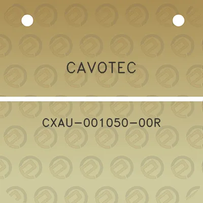 cavotec-cxau-001050-00r