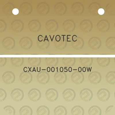 cavotec-cxau-001050-00w