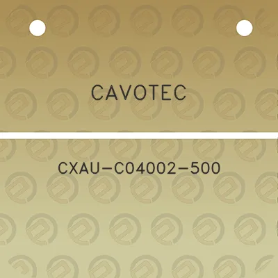 cavotec-cxau-c04002-500