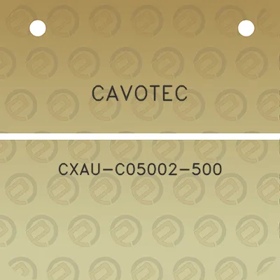 cavotec-cxau-c05002-500