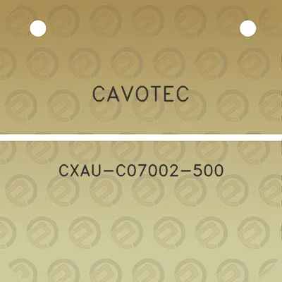 cavotec-cxau-c07002-500