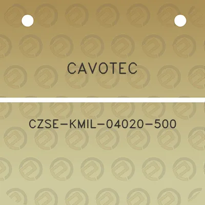 cavotec-czse-kmil-04020-500