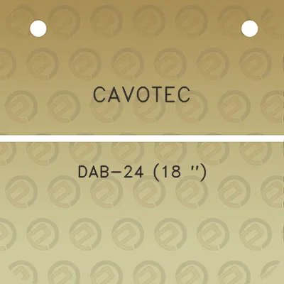 cavotec-dab-24-18