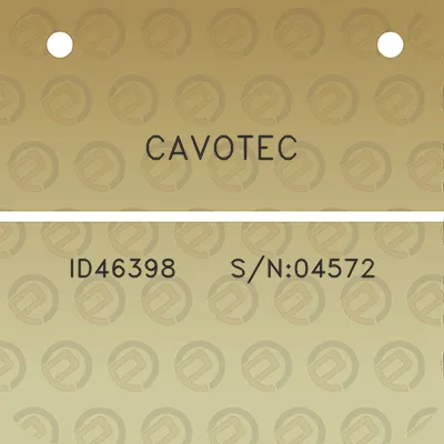 cavotec-id46398-sn04572