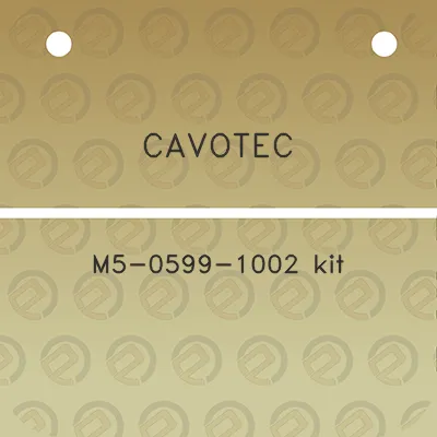 cavotec-m5-0599-1002-kit