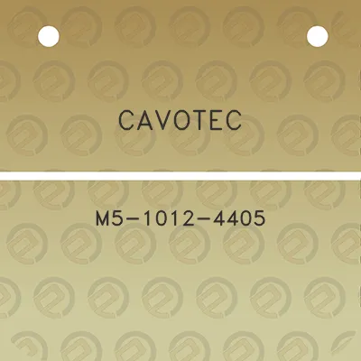 cavotec-m5-1012-4405