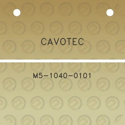 cavotec-m5-1040-0101