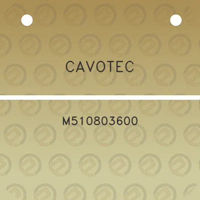 cavotec-m510803600