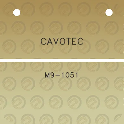 cavotec-m9-1051