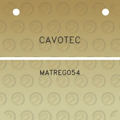 cavotec-matreg054